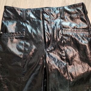 COPY - Free People Star Crossed Lovers Straight Leg Pants Black Trousers